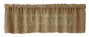 Lace Valance - Oatmeal Park designs - The Fox Decor